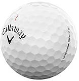 М'ячі для гольфу Callaway Chrome Soft 2024 3 шт, білі, фото 2