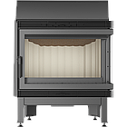 Камінна топка на дровах до 120 м² Kratki BLANKA 12 права BS. Сучасне опалення зі сталі 12 кВт, фото 2