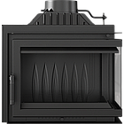 Камінна топка на дровах до 160 м² Kratki SIMPLE Z/S 16 права BS. Сучасне опалення зі сталі 12 кВт, фото 3