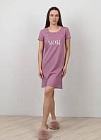 Сорочка для годування N.EL пудра, арт.916-12 (комплект нічна рубашка, бавовна)