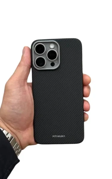 Чохол-накладка Infinity Pitakuka StarPeak Luminous Case для iPhone 16 Pro Max Black Print 2, фото 1