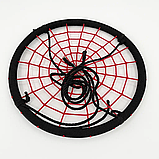 Гойдалка «Гніздо лелеки» WCG 100 см. Червоно-чорна, фото 4