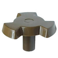 Куплер обертання тарілки для НВЧ- печі Samsung DE67-60075A H=23mm H пелюстки=5mm