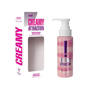 Зволожувальний крем-гель 2в1 Intt Creamy Attraction Seduction 100 мл з афродизіаком, унісекс