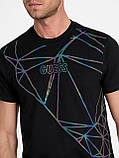 Чоловічі футболки Guess з принтом 1159844792 (Чорний XL), фото 3