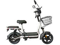 Електроскутер (велосипед з електромотором) COMPACT 14 48V/400W/12Ah (Чорний) ТМ SPARK