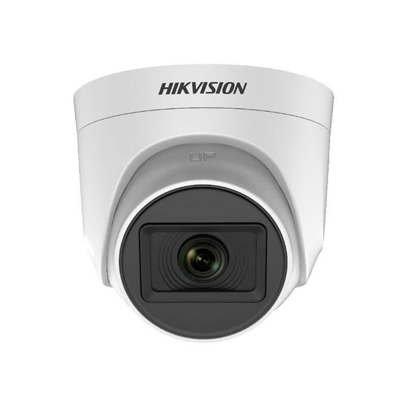 Камера відеоспостереження Hikvision DS-2CE76H0T-ITPFS 5 МП (2.8 мм) з мікрофоном, фото 1