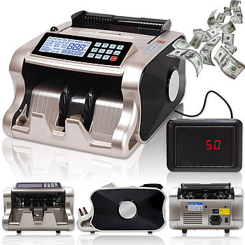 Рахункова машинка для грошей з детектором 310х270х175 мм Bill Counter