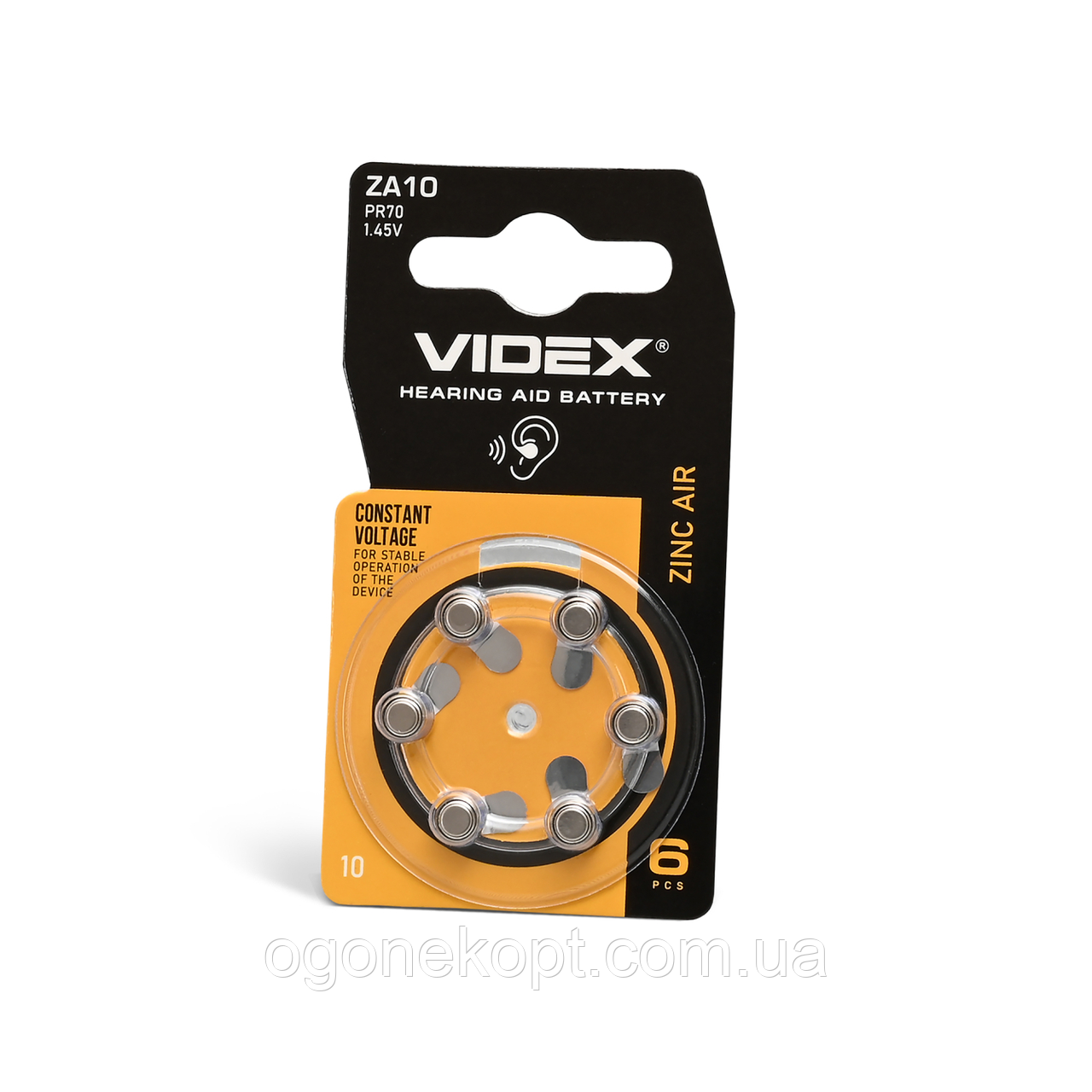 VIDEX ZA10 PR70 повітряно цинкова