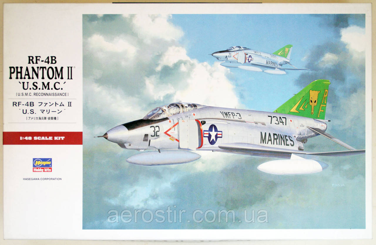 RF-4B PHANTOM II 1/48 HASEGAWA PT31