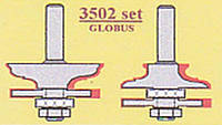 Фрезы концевые "GLOBUS" 3502 set (Мебельная обвязка)
