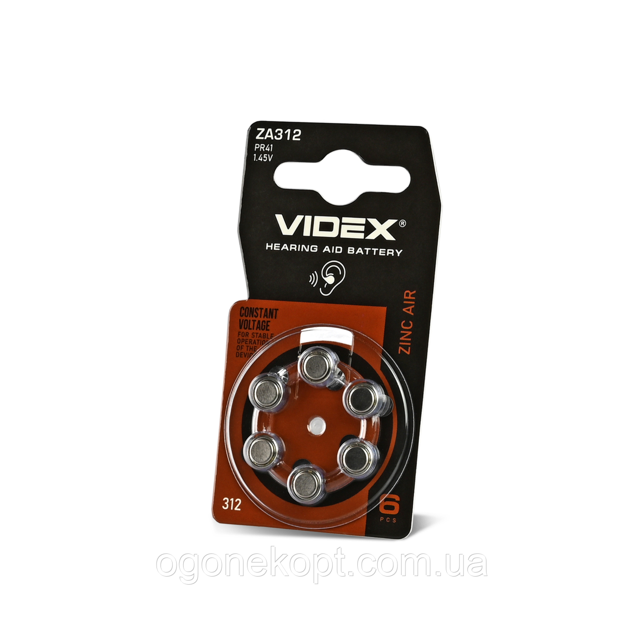 VIDEX ZA312 PR41повітряно цинкова