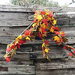 Штучна ліана клена осінь  180 см  крупний лист, фото 4