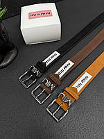 Стильний жіночий ремень із натуральної замші (Ширина 3 см), Мікс кольорів