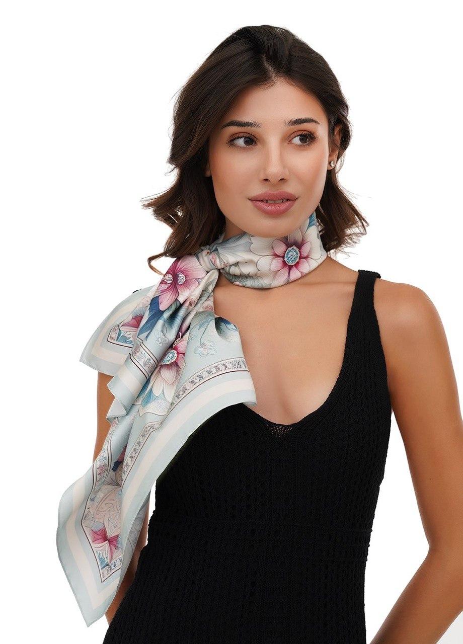 Дизайнерська велика хустка косинка "Боженяний сад" My Scarf, фото 1