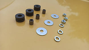 Ремкомплект кріплення електровентилятора ВАЗ 2101-09 Білебелей-кріпеж