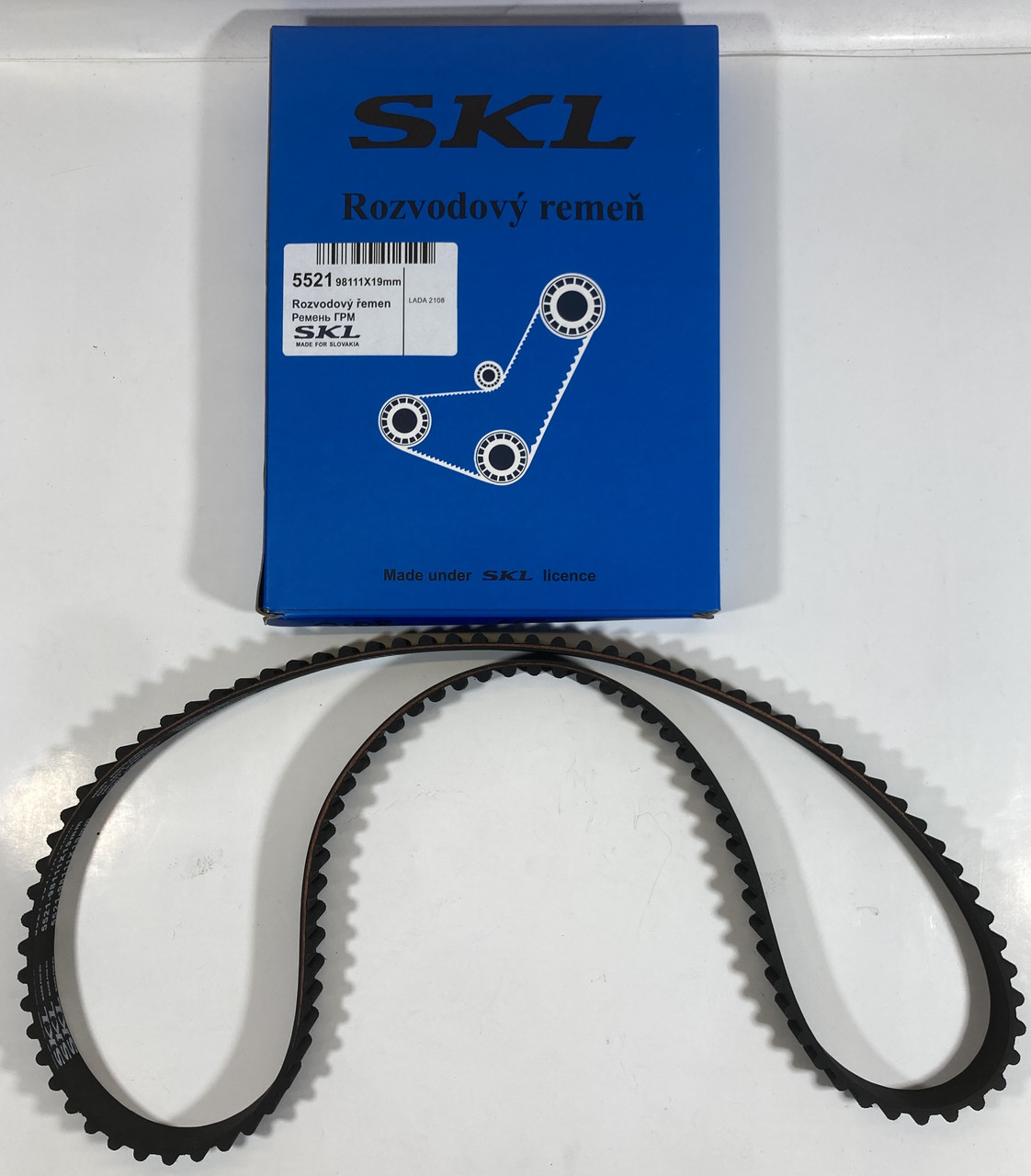 Ремінь 9.5х111х1057 зубчастий РЕМІНЬ ВАЗ 2108 2109 21099 2113 2114 2115 Калина 1117 1118 1119 Ока SKL