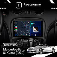 Магнітола Mercedes-Benz SL-Class (R230) (2001-2006)  Resonance T100 2/32, 9" IPS (CarPlay)