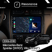 Магнітола Mercedes-Benz Sprinter (W907, 2006-2018) / Vito (W447, 2014-2018)  10" Resonance T100 2/32