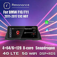 Магнитола Resonance BMW 5 Series F10/F11 2011-2017 CIC 10.33"  6/128,