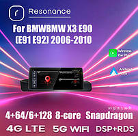 Магнітола ResonanceBMW X3 E90 (E91 E92) 2006-2010 10.3" 4/64