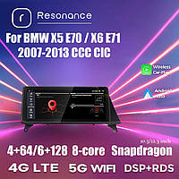 Магнтола Resonance BMW X5 E70 / X6 E71 2007-2013 CCC 10.3' 4/64GB