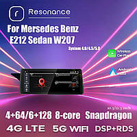 Магнитола Resonance Mersedes Benz E212 Sedan W207 System 4.0 10.3"  6/128GB