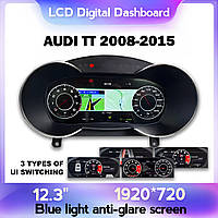 Панель приладів Audi TT (8J) (2008-2015) MMI. Цифрова LCD в стилі Audi 2024 (MIB2, MIB3)