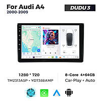 Магнітола Audi A4 (2005-2009) DUDU 3 9" QLED, 4/64