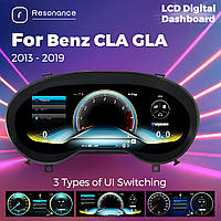 Панель приладів Mercedes-Benz A / CLA / GLA Class (W176 / C117 / X156) (2013-2019). Цифрова LCD в стилі MBUX