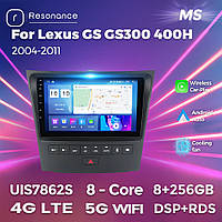 Штатна магнітола Lexus GS GS300 350 400H 2004-2011  M100 (1/32 Гб), HD (1280x720) QLED, GPS