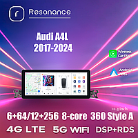 Магнітола DUDU Audi A4L 2017-2024 6/64, Стиль A (Audi Style) 12.3"