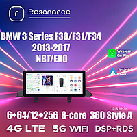 Магнітола DUDU BMW 3 Series F30/F31/F34 6/64, NBT, Стиль A (Audi Style) 12.3"