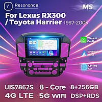 Штатна магнітола Lexus RX300 Toyota Harrier 1997-2003 M100 (1/32 Гб), HD (1024x600) GPS CarPlay