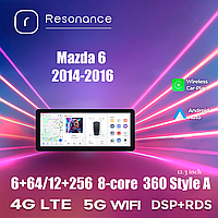 Магнітола DUDU Mazda 6 2014-2016 6/64, Стиль A (Audi Style) 12.3"