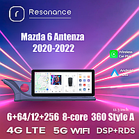 Магнітола DUDU Mazda 6 Antenza 2020-2022 12.3" 6/64, Стиль A (Audi Style)