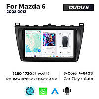 Штатна магнітола Mazda 6 (2008-2012)