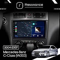 Магнітола Mercedes-Benz C-Class (W203, W209) (2004-2007) Resonance T100 2/32, 9" IPS (CarPlay)
