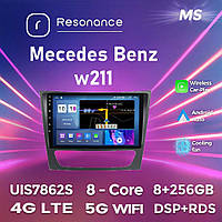 Штатна магнітола Mecedes Benz w211