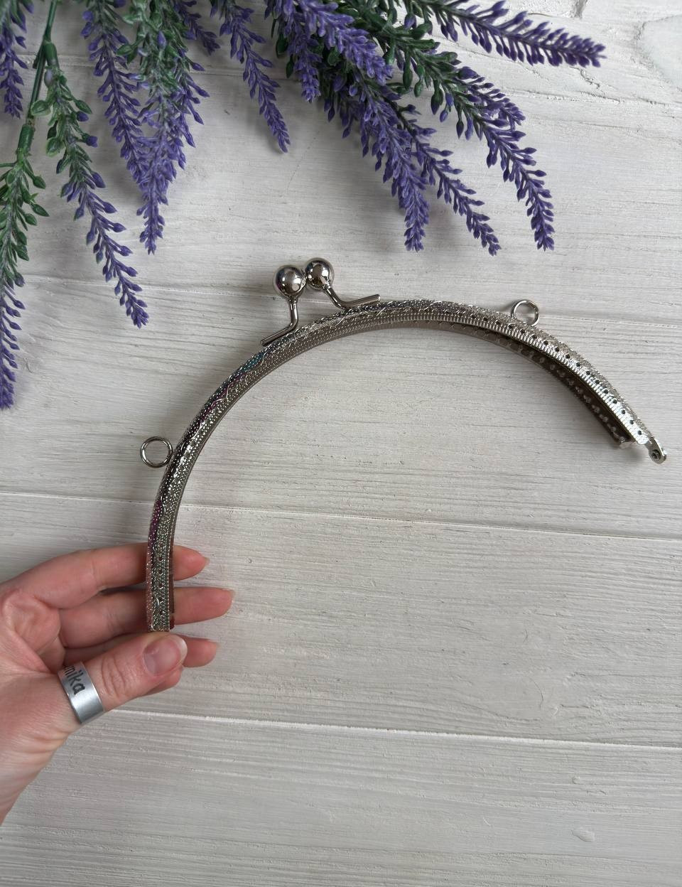 Фермуар пришивний " 17  "    , срібло  1 шт