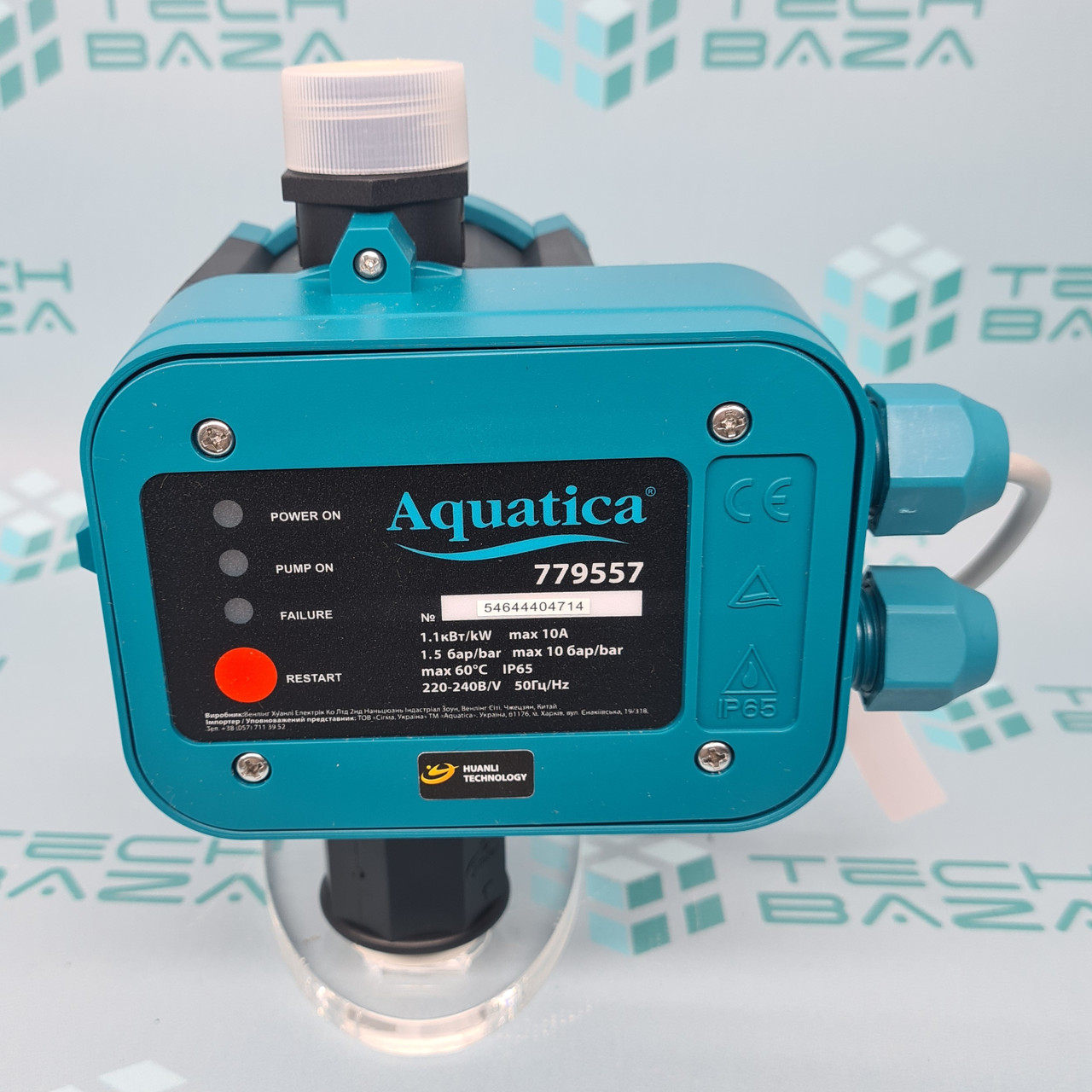 Контролер тиску електронний 1.1 кВт Ø1" авт пошук води AQUATICA (779557)