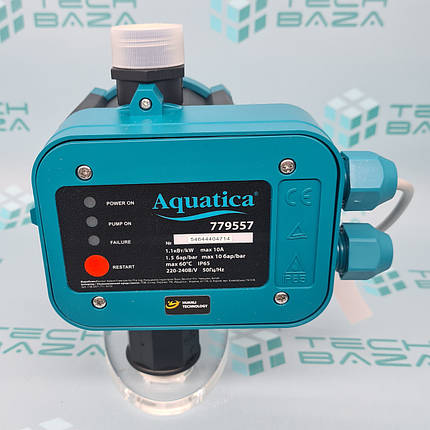Контролер тиску електронний 1.1 кВт Ø1" авт пошук води AQUATICA (779557), фото 1