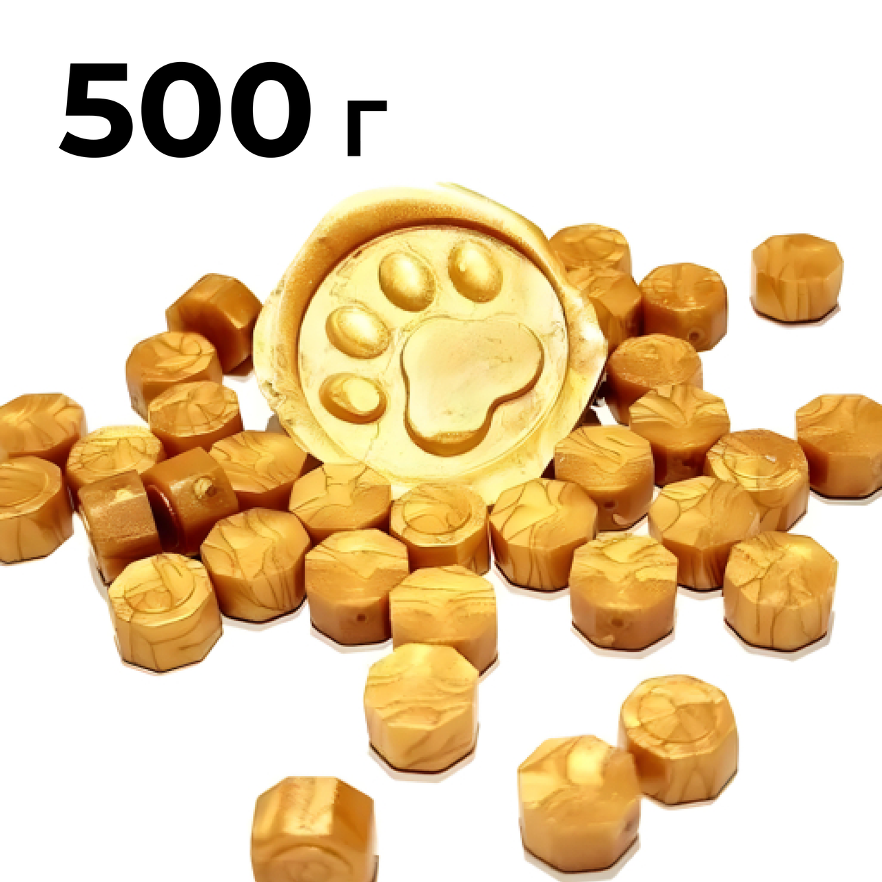 Сургуч Золото 0,5 кг (пак), фото 1