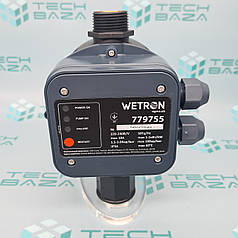 Контролер тиску електронний 1.1кВт Ø1 "+ рег тиску вкл 1.5-3.0 bar WETRON DSK-8.1 (779755)