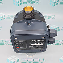 Контролер тиску електронний 1.1кВт Ø1 "+ рег тиску вкл 1.5-3.0 bar WETRON DSK-8.1 (779755), фото 3