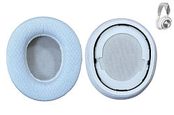 Амбушури для навушників SteelSeries Arctis Nova Pro Wireless бездротові Білі тканинні