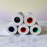 Набір кольорового термопаперу для дитячого фотоапарата моментального друку 57 мм 5 шт: чорний, синій, зелений, оранжевий, червоний, фото 2