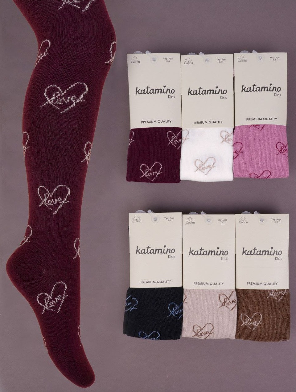 Дитячі колготки для дівчинки  Туреччина TM katamino