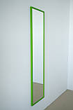 Настінне дзеркало на повний зріст в рамі 165*40 зелене, фото 2