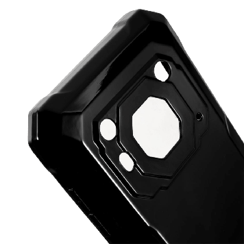 Чохол на Blackview BV6200 Pro бампер накладка TPU силіконовий протиударний оригінальний "W-SHEILD" чорний